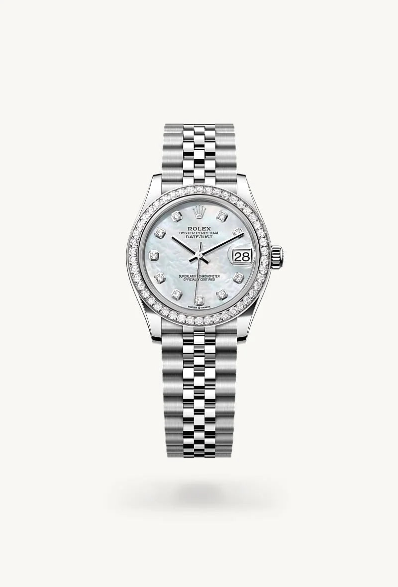 Rolex Datejust 31 White Rolesor - combination of Oystersteel and white gold, M278384RBR-0008