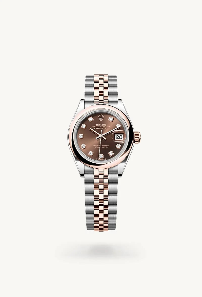 Rolex Lady-Datejust Everose Rolesor - combination of Oystersteel and Everose gold, M279161-0011