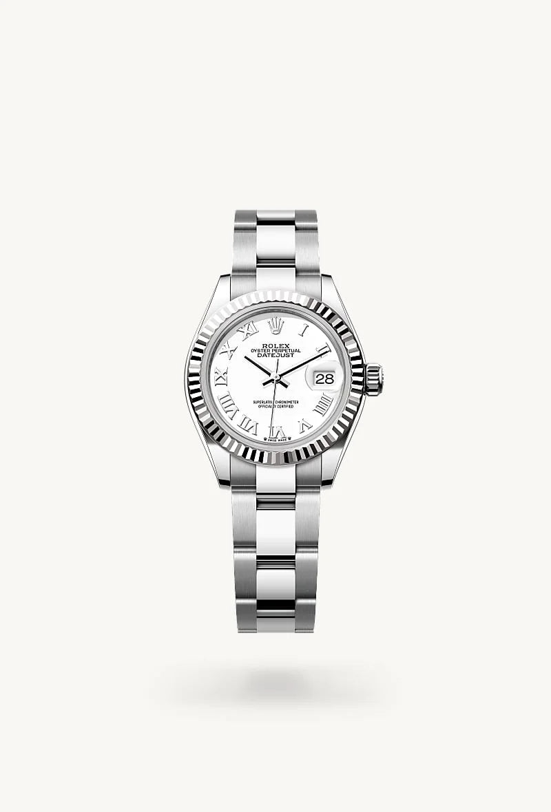 Rolex Lady-Datejust White Rolesor - combination of Oystersteel and white gold, M279174-0020