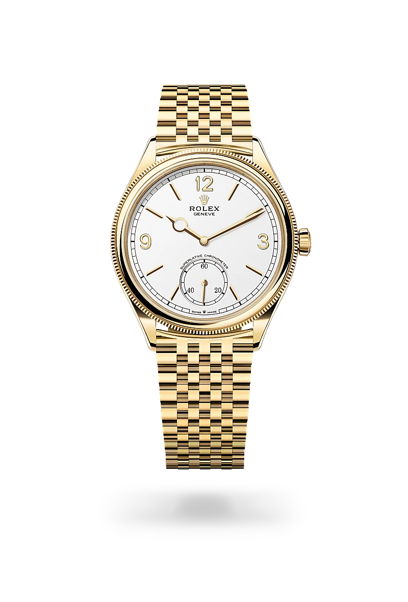 Rolex 1908 in 18 kt yellow gold, M52508-0008 - Meierotto Jewelers
