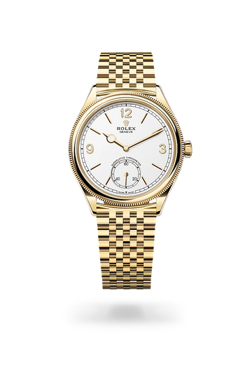 rolex 1908 in 18 kt yellow gold, M52508-0008 - Meierotto Jewelers