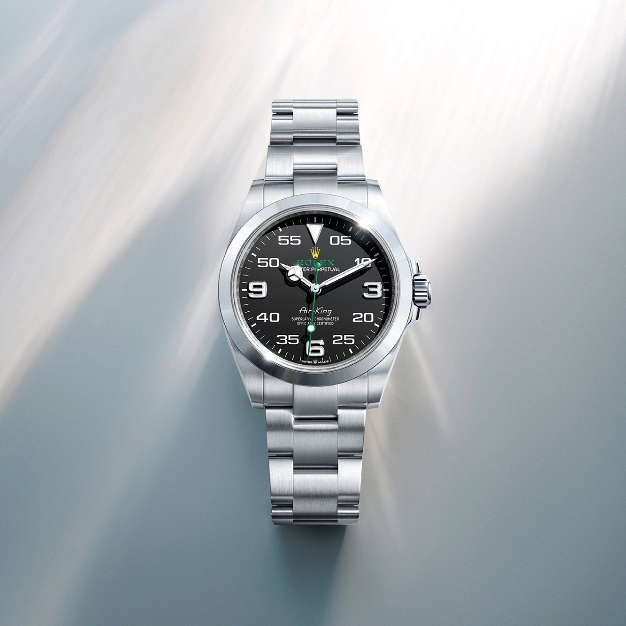 Rolex Air-King in Oystersteel, M126900-0001 - Meierotto Jewelers