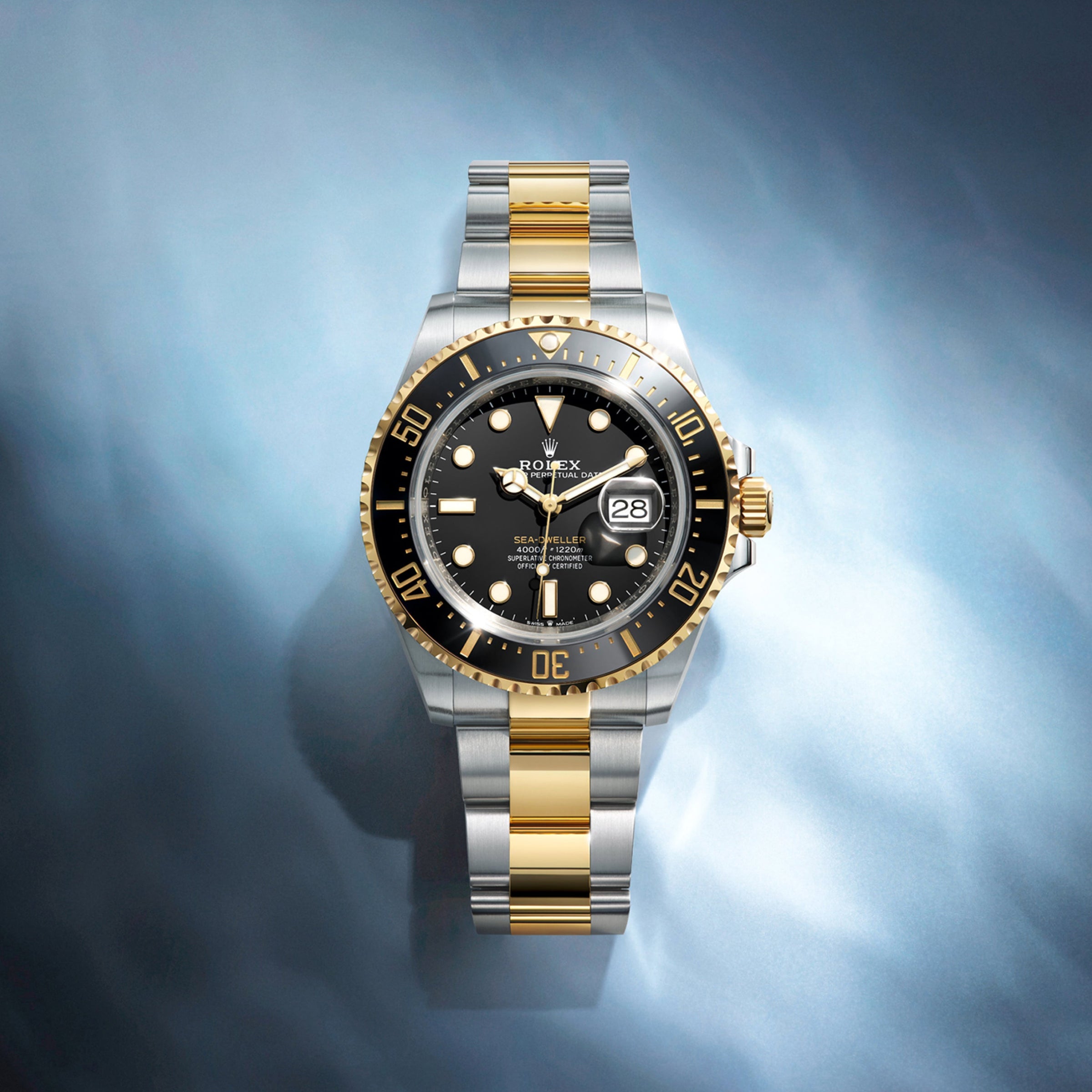 Rolex Sea-Dweller in Yellow Rolesor - combination of Oystersteel and yellow gold, M126603-0001 - Meierotto Jewelers