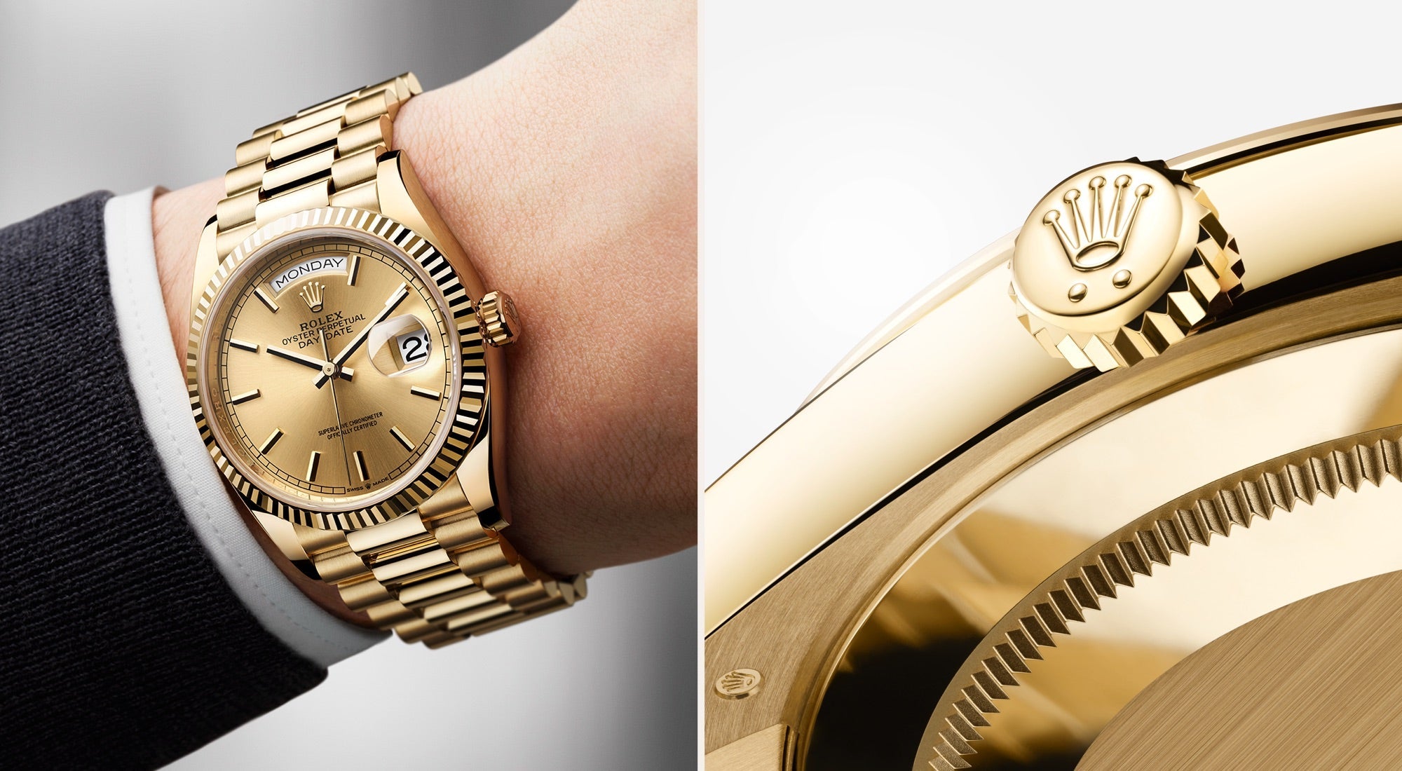 Rolex Day-Date watches - Meierotto Jewelers