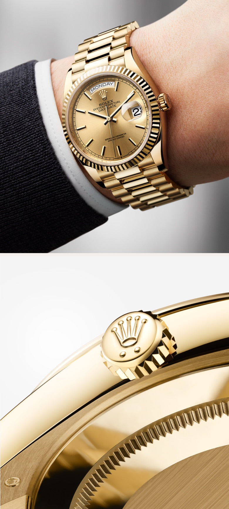 Rolex Day-Date watches - Meierotto Jewelers