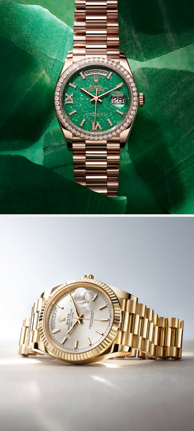 Rolex Day-Date watches - Meierotto Jewelers