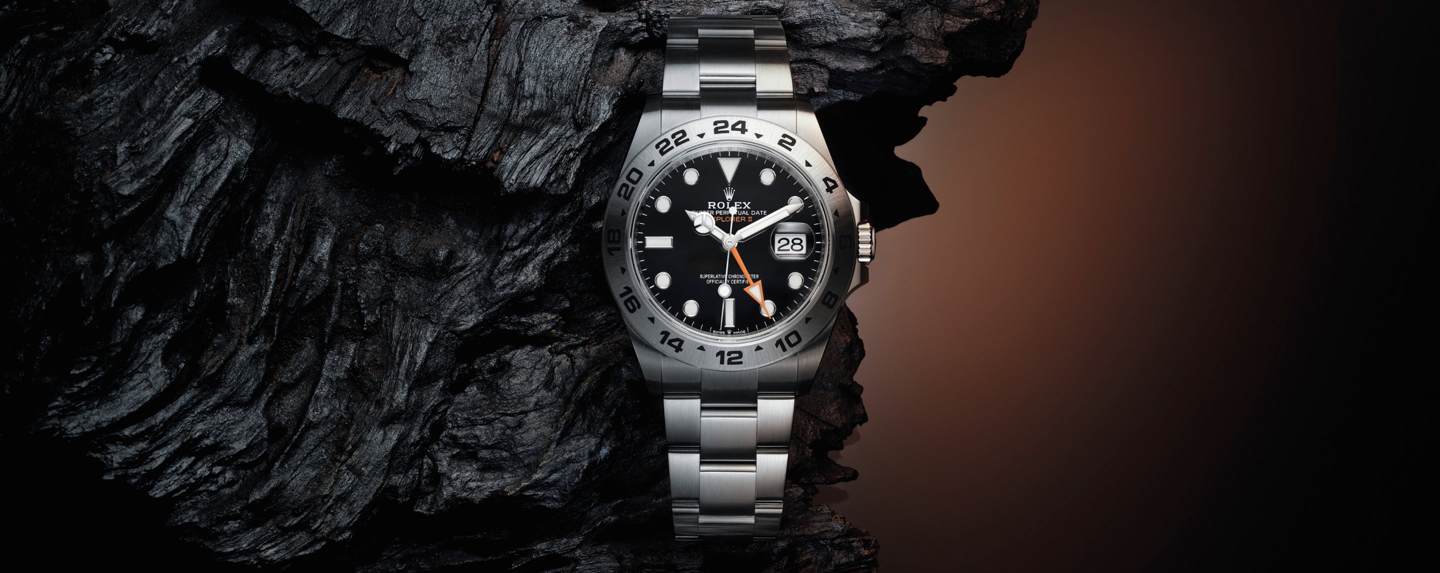 Rolex Explorer II watches - Meierotto Jewelers