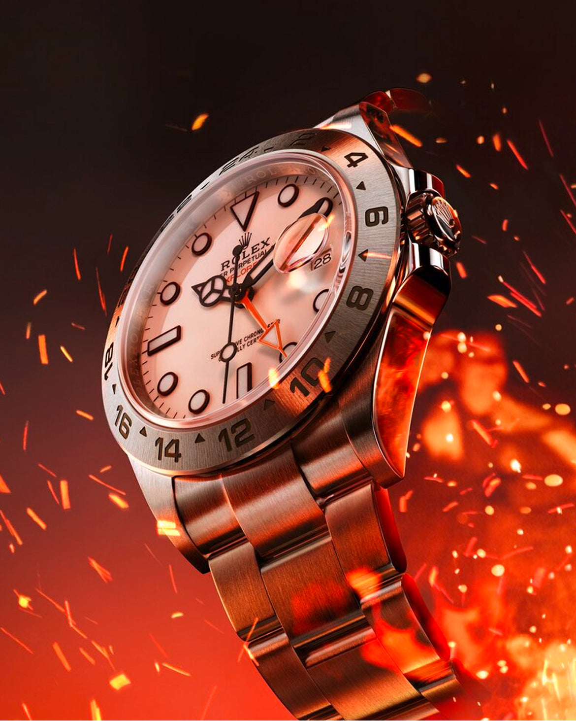 Rolex Explorer II watches - Meierotto Jewelers
