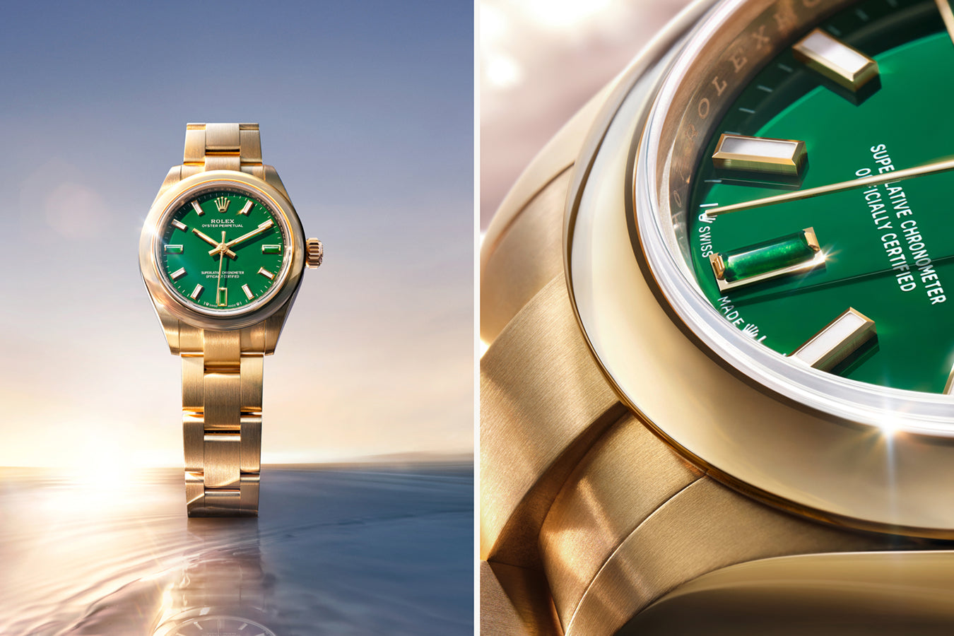 Rolex Oyster Perpetual 28 & 34 watches - Meierotto Jewelers