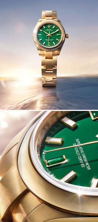 Rolex Oyster Perpetual 28 & 34 watches - Meierotto Jewelers