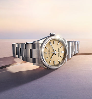 alt="rolex new Oyster Perpetual watches 2025 - Meierotto Jewelers"