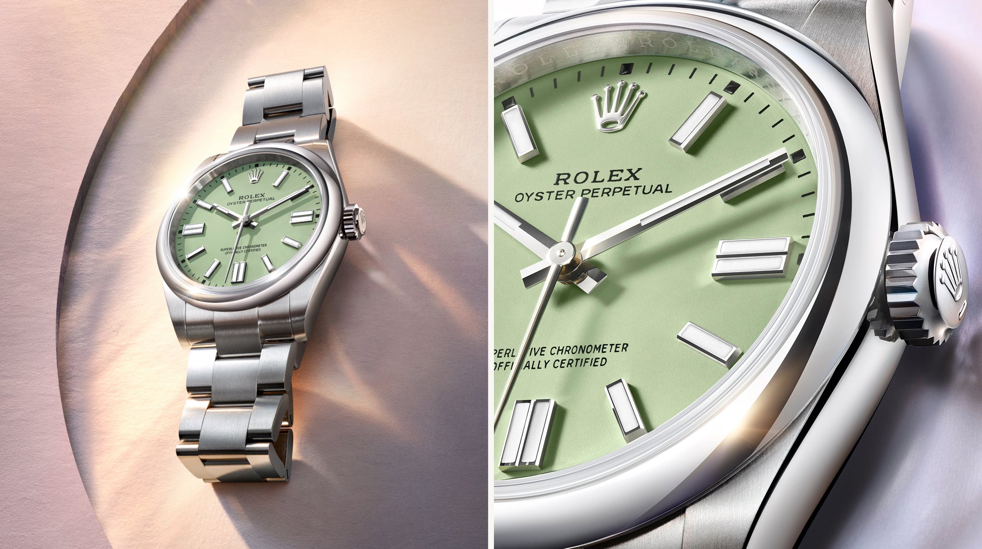alt="rolex new Oyster Perpetual watches 2025 - Meierotto Jewelers"