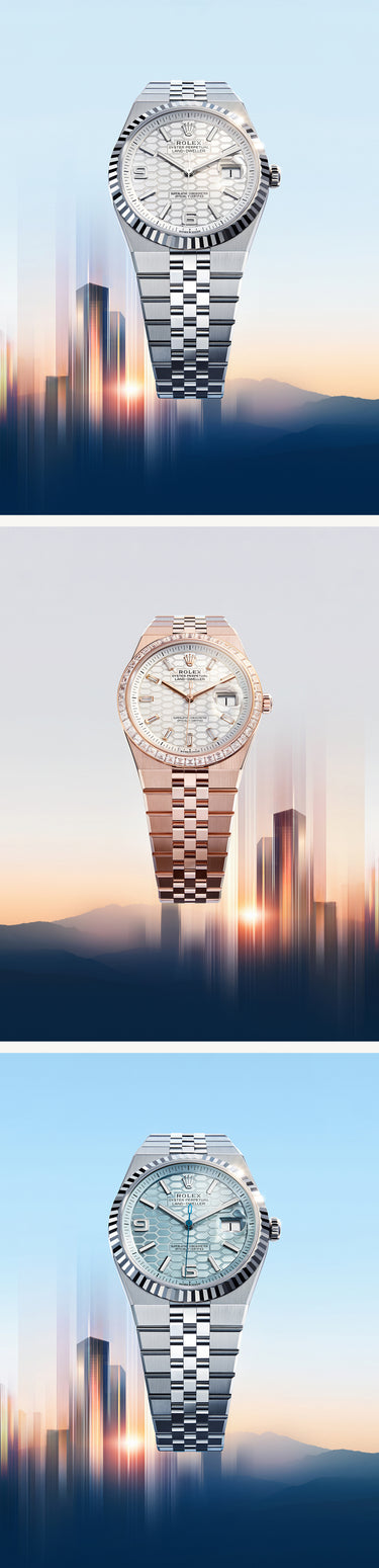 alt="rolex new Land-Dweller watches 2025 - Meierotto Jewelers"