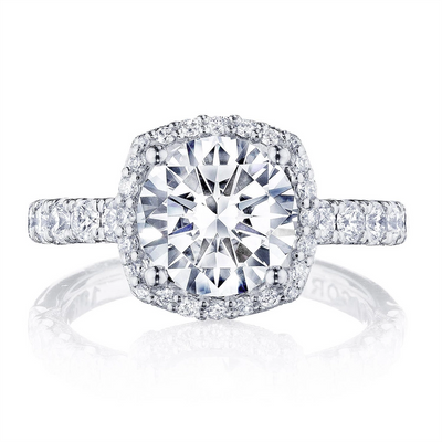 csv_image Tacori Engagement Ring in White Gold containing Diamond HT 2572 2.5 CU 8.5 W