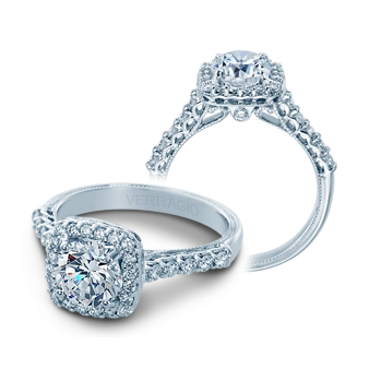 csv_image Verragio Engagement Ring in White Gold containing Diamond V-903-CU7-W