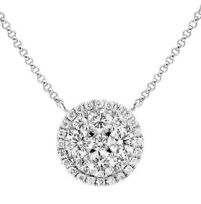 csv_image Necklaces Necklace in White Gold containing Diamond 349664
