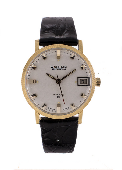 csv_image Vintage/Estate watch in Yellow Gold Waltham Incabloc 25