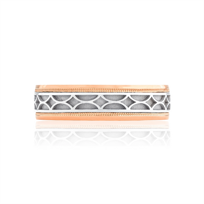 csv_image Tacori Wedding Ring in Mixed Metals 133-6WR