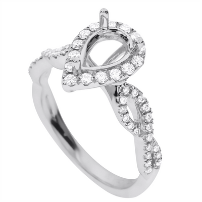 csv_image Engagement Collections Engagement Ring in White Gold containing Diamond 359829