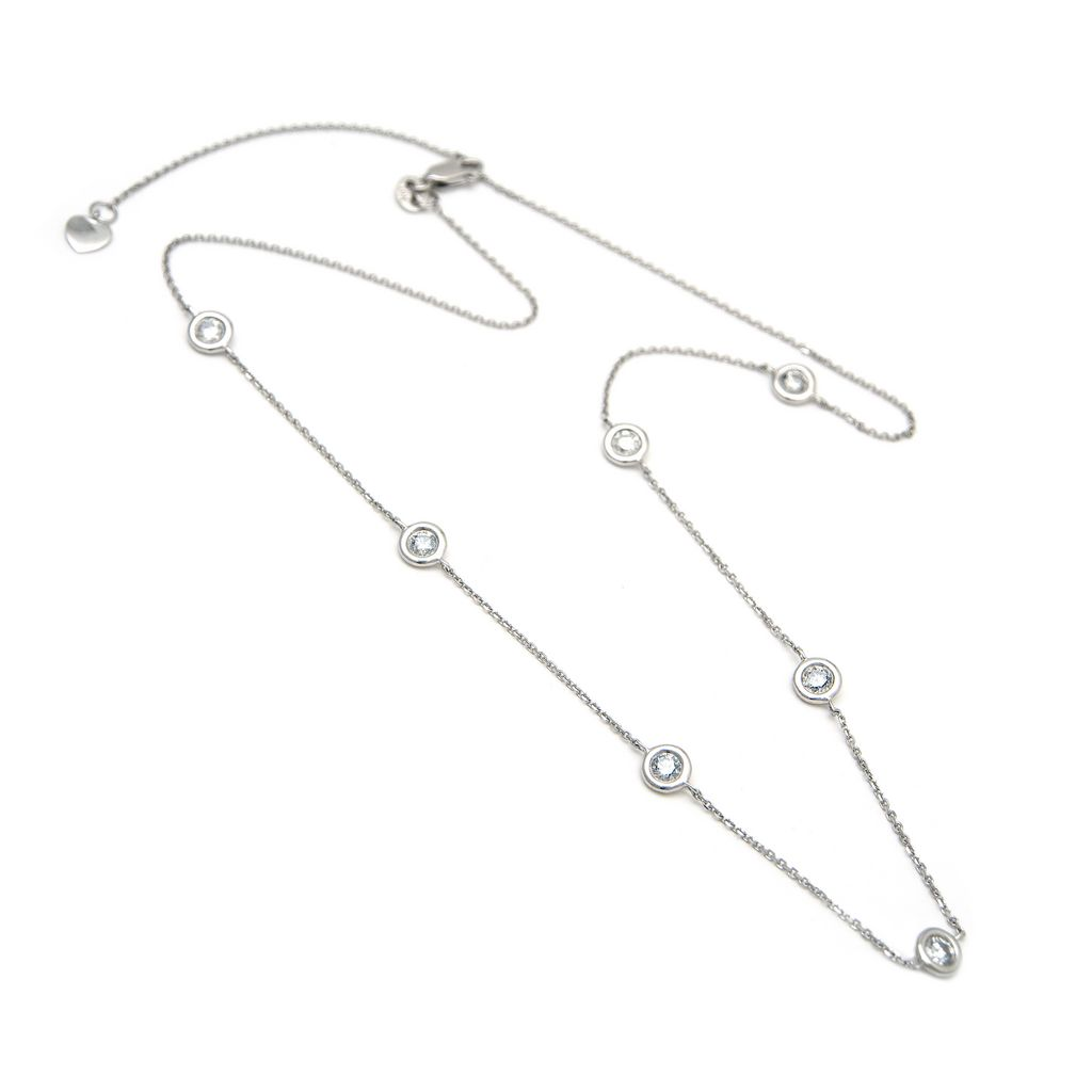 csv_image Necklaces Necklace in White Gold containing Diamond 359956