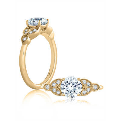 csv_image A. Jaffe Engagement Ring in Yellow Gold containing Diamond ME1754/85-14Y