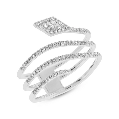 csv_image Rings Ring in White Gold containing Diamond 369747