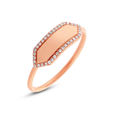 csv_image Rings Ring in Rose Gold containing Diamond 369751