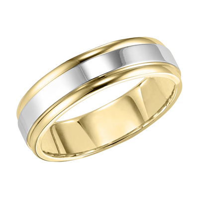 csv_image Mens Bands Wedding Ring in Mixed Metals 375975