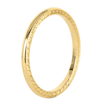 csv_image Jack Kelege Wedding Ring in Yellow Gold KGBD163-Y