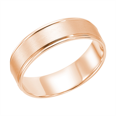 csv_image Mens Bands Wedding Ring in Rose Gold 385869