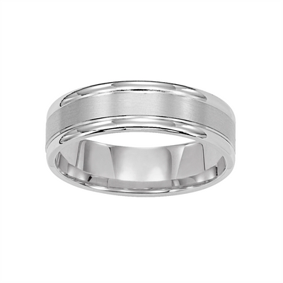 csv_image Mens Bands Wedding Ring in Platinum/Palladium 385880