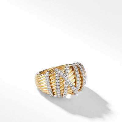 csv_image David Yurman Ring in Yellow Gold containing Diamond R14615D88ADI7