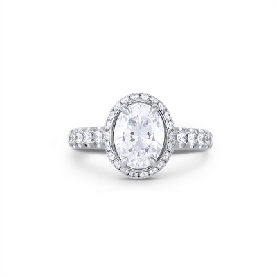 csv_image Jack Kelege Engagement Ring in Platinum/Palladium containing Diamond KPR609OV