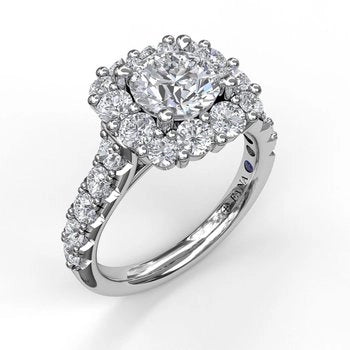 csv_image Fana Engagement Ring in White Gold containing Diamond S3459/WG