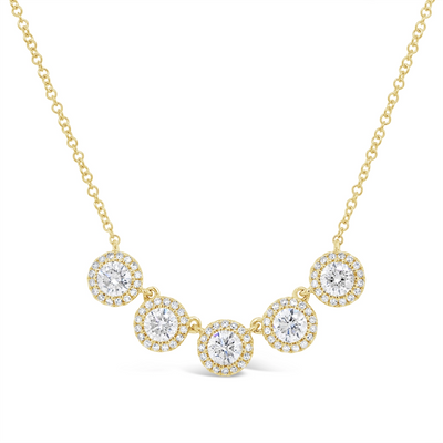 csv_image Necklaces Necklace in Yellow Gold containing Diamond 390308