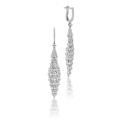 csv_image Doves Earring in White Gold containing Diamond E5195