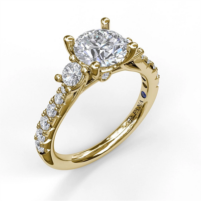 csv_image Fana Engagement Ring in Yellow Gold containing Diamond S3921/YG