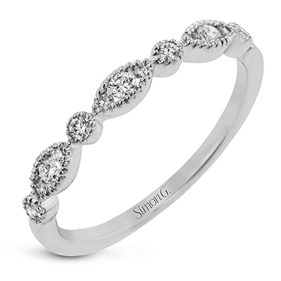 csv_image Simon G Wedding Ring in White Gold containing Diamond LR2517