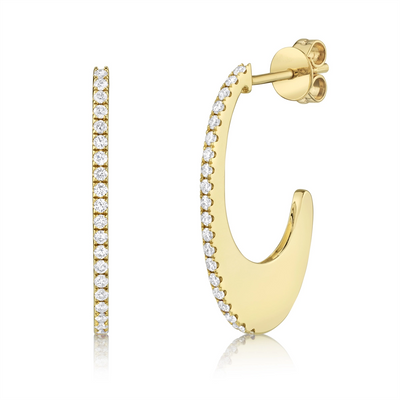 csv_image Earrings Earring in Yellow Gold containing Diamond 399328