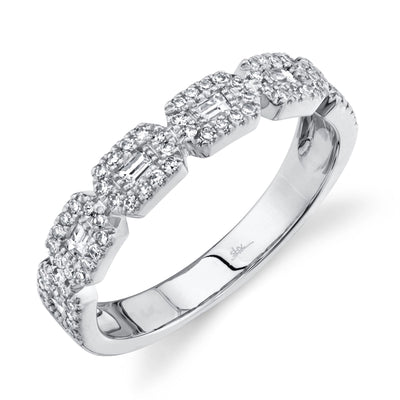 csv_image Wedding Bands Ring in White Gold containing Diamond 399345