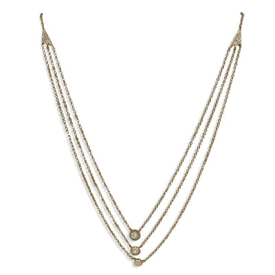 csv_image Necklaces Necklace in Yellow Gold containing Diamond 399508