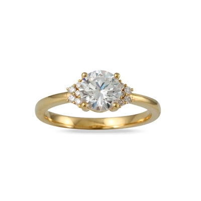 csv_image Little Bird Engagement Ring in Yellow Gold containing Diamond LB691-Y