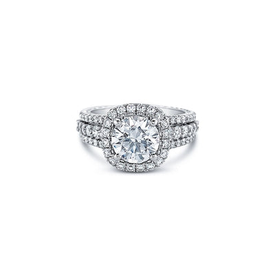 csv_image Jack Kelege Engagement Ring in White Gold containing Diamond KGR1178