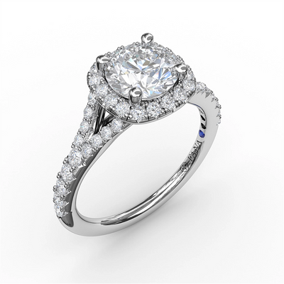 csv_image Fana Engagement Ring in White Gold containing Diamond S3844/WG