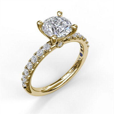 csv_image Fana Engagement Ring in Yellow Gold containing Diamond S3846/YG