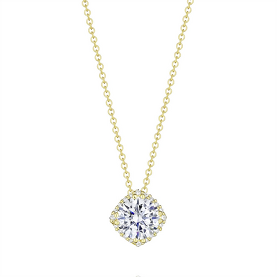 csv_image Tacori Necklace in Yellow Gold containing Diamond FP 643 5 FY