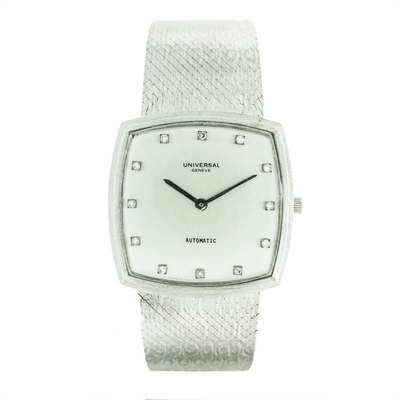csv_image Universal Geneve watch in White Gold Vintage, 18K, Automatic