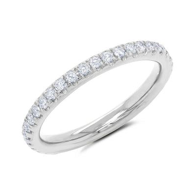 csv_image Wedding Bands Wedding Ring in White Gold containing Diamond 402924