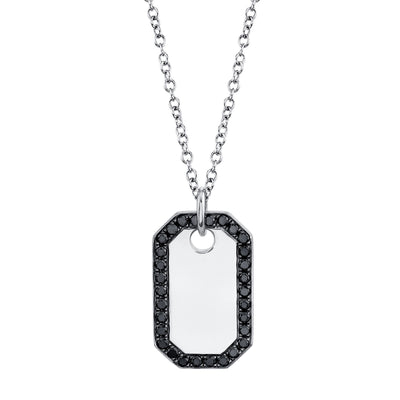 csv_image Necklaces Necklace in White Gold containing Black diamond 402989