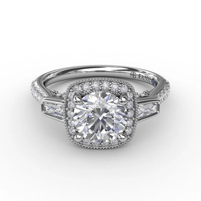 csv_image Fana Engagement Ring in White Gold containing Diamond S3285/WG